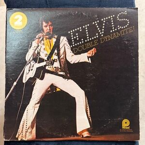 Elvis Double Dynamite Vinyl Record